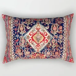 Pillow Haven Bettzeug-Marokkanischer Kissenbezug - Retro Persisches Akzentdekor