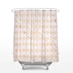 Aqua Essence Badezimmer-Marokkanischer Palast Duschvorhang - Schickes Badezimmerdekor