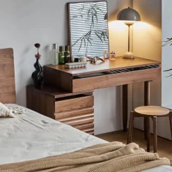 The Lounge Loft Möbel-Marokko Frisiertisch - Eleganter Schminktisch mit Spiegel