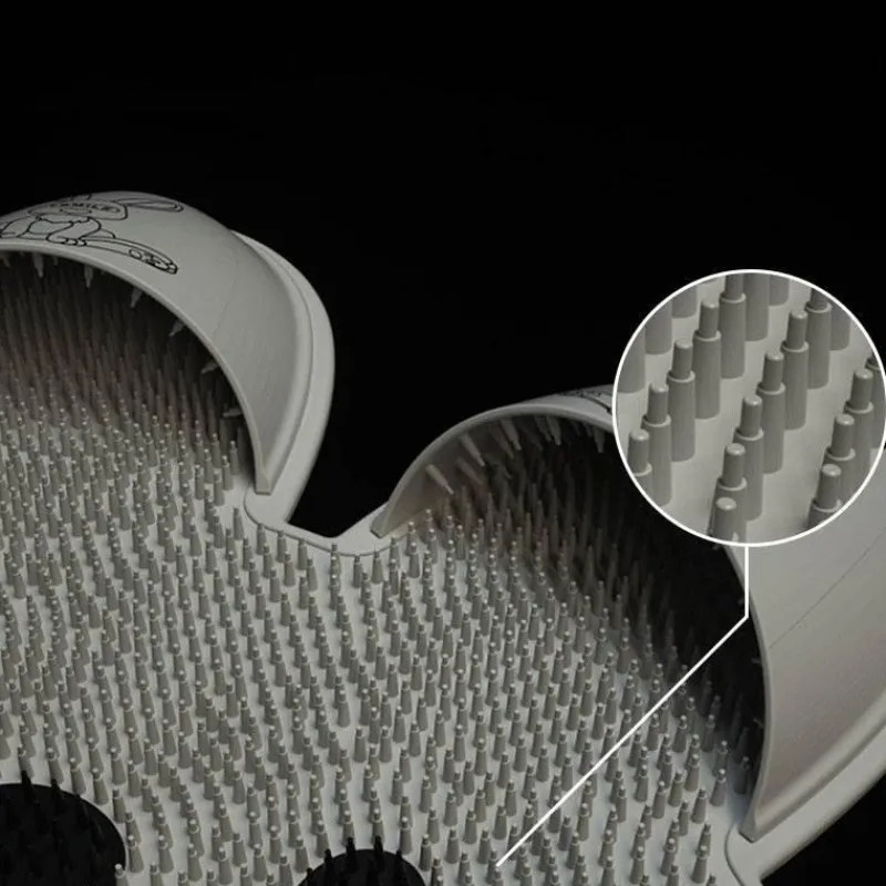 The Blissful Bath Badezimmer-Massage Rabbit Bath Mat - Soft Relaxing Floor Mat