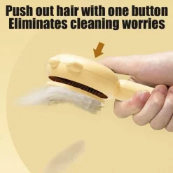 Furendo Haustierzubehör|Reinigungswerkzeuge Für Haustiere-Massagekamm für Haustiere – Einfaches Pflegewerkzeug zur Ohrenreinigung