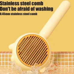 Furendo Haustierzubehör|Reinigungswerkzeuge Für Haustiere-Massagekamm für Haustiere – Einfaches Pflegewerkzeug zur Ohrenreinigung