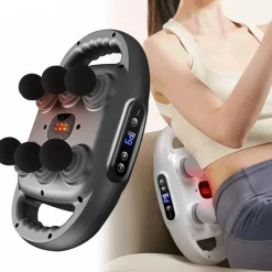 Tranquil Touch Massageprodukte|Gesundheits-Gadgets-Massagepistole mit sechs Köpfen zur Muskelentspannung