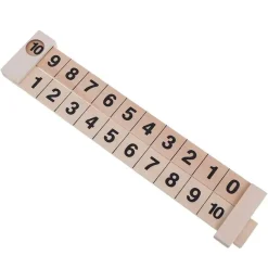 The Decor Haven Babyspielzeug-Mathe-Spielzeug aus Holz – Kreatives Lernwerkzeug für Kinder