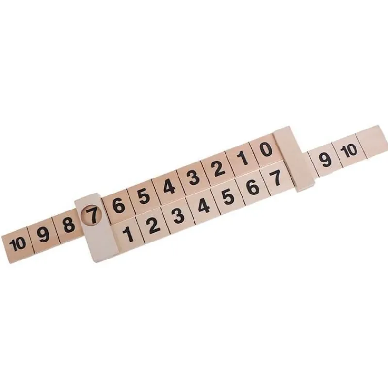 The Decor Haven Babyspielzeug-Mathe-Spielzeug aus Holz – Kreatives Lernwerkzeug für Kinder