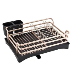 Space Savvy Küche & Esszimmer-Mattes Abtropfgestell – Stilvoller Küchen-Organizer