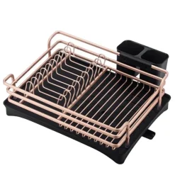 Space Savvy Küche & Esszimmer-Mattes Abtropfgestell – Stilvoller Küchen-Organizer