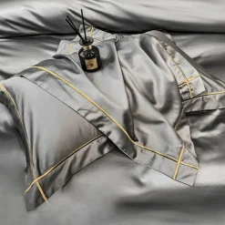 Cozy Haven Bettzeug-Mauvefarbenes Bettlakenset aus ägyptischer Baumwolle – Luxuriöse Bettwäsche