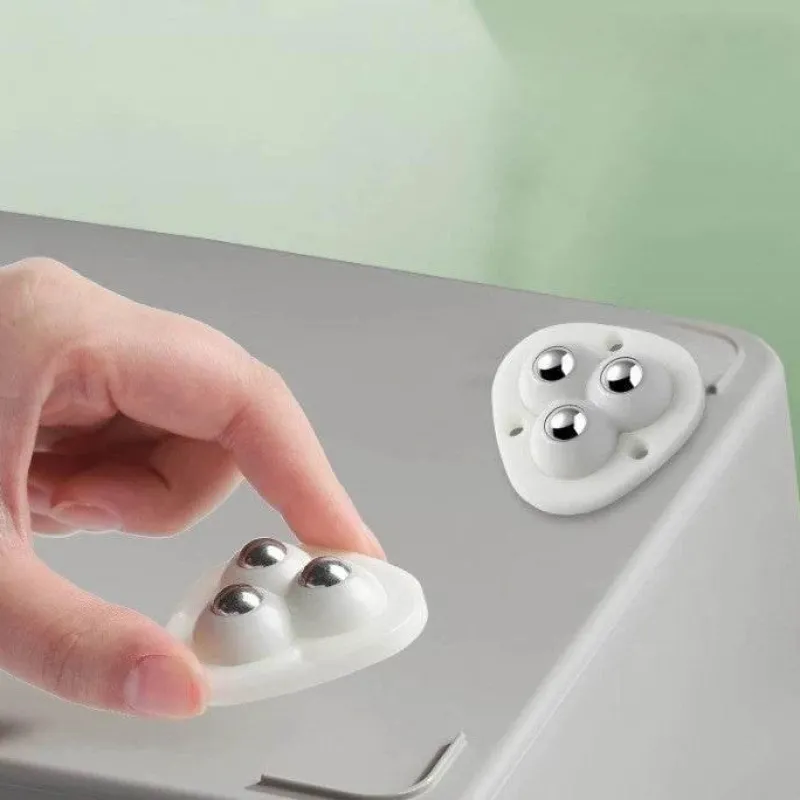 The Decor Haven Gadgets Für Zuhause-Möbeltransportrollen – selbstklebende Drehrollen zum Heben schwerer Lasten