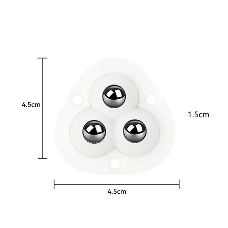 The Decor Haven Gadgets Für Zuhause-Möbeltransportrollen – selbstklebende Drehrollen zum Heben schwerer Lasten