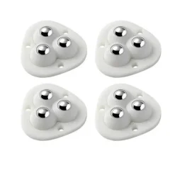 The Decor Haven Gadgets Für Zuhause-Möbeltransportrollen – selbstklebende Drehrollen zum Heben schwerer Lasten