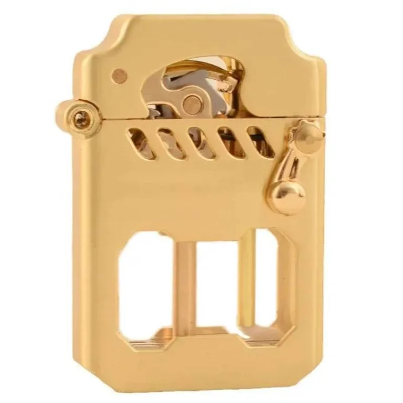 Cozy Living Camping-Werkzeuge|Camping Im Freien-Mechanisches Retro-Feuerzeug – Klassischer Flammenzünder