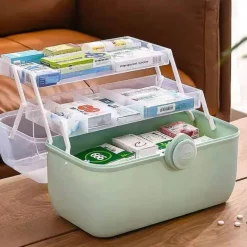 Tranquil Touch Gesundheits-Gadgets|Gesundheits- Und Entspannungstools-Medizinischer Aufbewahrungs-Organizer - Box für Gesundheitsbedarf