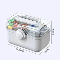 Tranquil Touch Gesundheits-Gadgets|Gesundheits- Und Entspannungstools-Medizinischer Aufbewahrungs-Organizer - Box für Gesundheitsbedarf