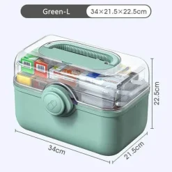 Tranquil Touch Gesundheits-Gadgets|Gesundheits- Und Entspannungstools-Medizinischer Aufbewahrungs-Organizer - Box für Gesundheitsbedarf