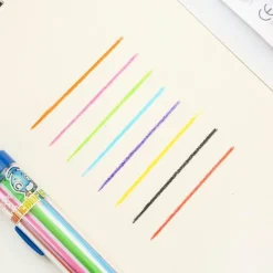 The Decor Haven Babyspielzeug-Mehrfarbiger Kinderstift – Lustiges, einziehbares Künstlerzubehör für Kinder