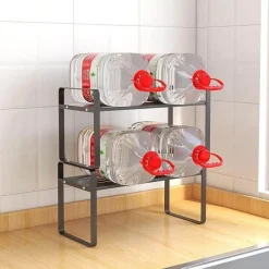 The Decor Haven Küche & Esszimmer-Mehrschichtiger Geschirr-Organizer – Aufbewahrungslösung für die Küchenarbeitsplatte