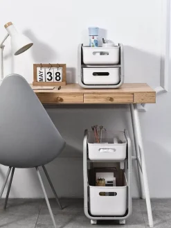 Space Savvy Küche & Esszimmer-Mehrschichtiges, modernes und elegantes Lagerregal für Zuhause