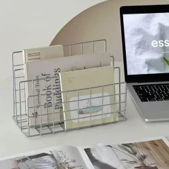 The Finishing Touch Wohndeko-Mehrstufiger Aufbewahrungs-Organizer – Vielseitige Gitterregal-Lösung