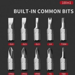 Gear Up u0026 Go Autozubehör|Automobilindustrie-Mehrwinkel-Schraubendreher-Set – Vielseitiges Heimwerker-Werkzeugset