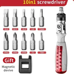 Gear Up u0026 Go Autozubehör|Automobilindustrie-Mehrwinkel-Schraubendreher-Set – Vielseitiges Heimwerker-Werkzeugset