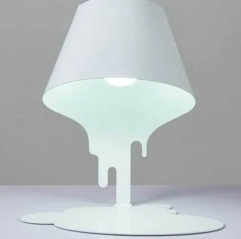 Comfort u0026 Style Beleuchtung-Melting Desk Lamp - Unique Art Decor Lighting