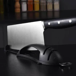 Deco Küche & Esszimmer-Messerschärfer – 3-in-1 Multifunktionswerkzeug für alle Klingen