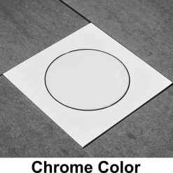 Aqua Essence Badezimmer-Metal Pop-Up Shower Drain - Anti-Odor Design Stainless Steel Bathroom Accessory