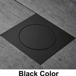 Aqua Essence Badezimmer-Metal Pop-Up Shower Drain - Anti-Odor Design Stainless Steel Bathroom Accessory