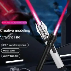 The Outdoor Vault Camping-Werkzeuge|Camping Im Freien-Metall-Fackelfeuerzeug - Cosmo Flame Jet Lighter