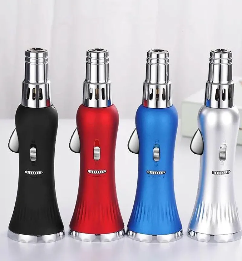 The Outdoor Vault Camping-Werkzeuge|Camping Im Freien-Metall-Turbinen-Fackelfeuerzeug - Flammenanzünder für den Außenbereich