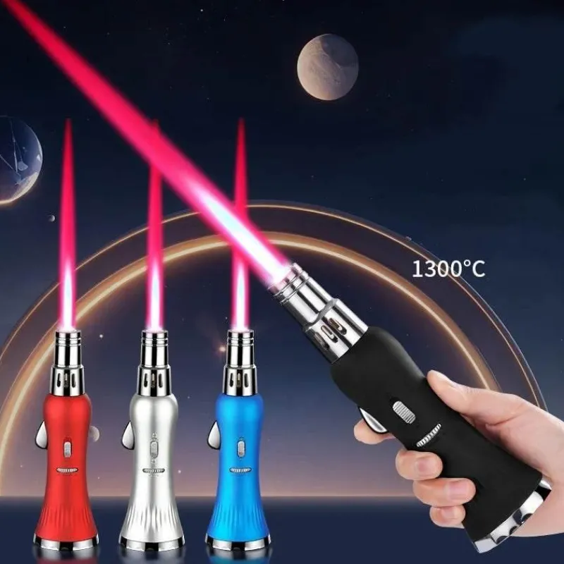 The Outdoor Vault Camping-Werkzeuge|Camping Im Freien-Metall-Turbinen-Fackelfeuerzeug - Flammenanzünder für den Außenbereich