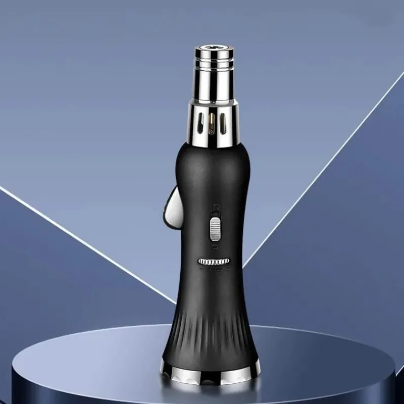 The Outdoor Vault Camping-Werkzeuge|Camping Im Freien-Metall-Turbinen-Fackelfeuerzeug - Flammenanzünder für den Außenbereich