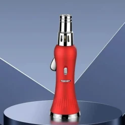 The Outdoor Vault Camping-Werkzeuge|Camping Im Freien-Metall-Turbinen-Fackelfeuerzeug - Flammenanzünder für den Außenbereich