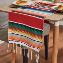 Warm Embrace Bettzeug-Mexikanische gewebte Quastendecke - Buntes Sofa-Überwurf-Tischdecken-Dekor