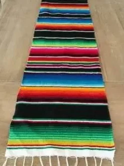 Warm Embrace Bettzeug-Mexikanische gewebte Quastendecke - Buntes Sofa-Überwurf-Tischdecken-Dekor