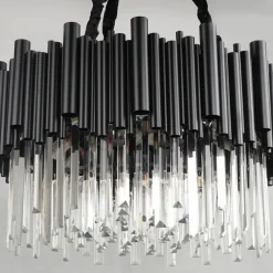 Decor Beleuchtung-Midnight Glow Kronleuchter – Elegante Kristallleuchte