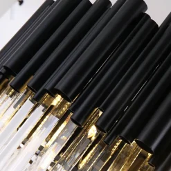 Decor Beleuchtung-Midnight Glow Kronleuchter – Elegante Kristallleuchte