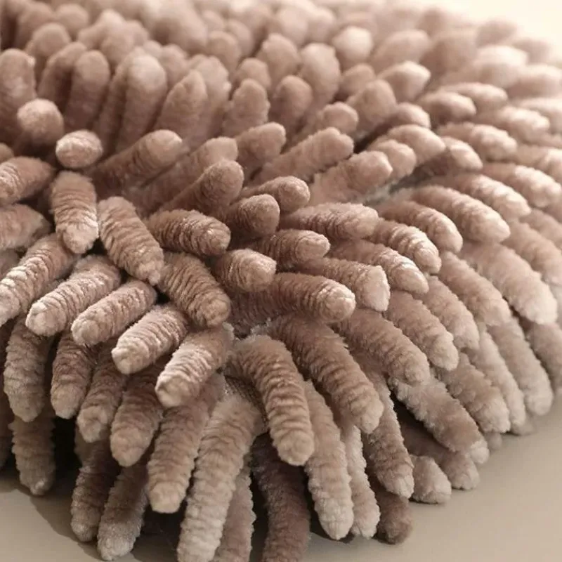 Tom Küche & Esszimmer-Mikrofaser-Chenille-Handtuch – weiches, saugfähiges, schnell trocknendes Handtuch mit Schlaufen