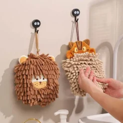 Tom Küche & Esszimmer-Mikrofaser-Chenille-Katzenhandtuch – Super saugfähiges, schnell trocknendes Küchenhandtuch