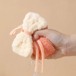 Tom Küche & Esszimmer-Mikrofaser-Handtücher für Küche und Bad, weiches Korallensamt-Design