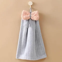 Tom Küche & Esszimmer-Mikrofaser-Handtücher für Küche und Bad, weiches Korallensamt-Design