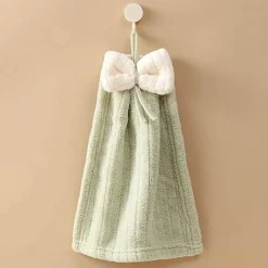 Tom Küche & Esszimmer-Mikrofaser-Handtücher für Küche und Bad, weiches Korallensamt-Design