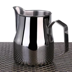 Tom Küche & Esszimmer-Milchaufschäumkännchen aus Edelstahl – Abgerundeter Ausguss 350 ml 550 ml 750 ml Optionen