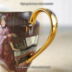 Feast u0026 Flair Küche & Esszimmer-Milchkännchen aus Bone China – Eleganter Milchkännchen für Tee und Kaffee