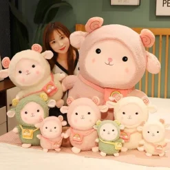 The Decor Haven Babyspielzeug-Mini Alpaka Plüschtier - Süßes Stofftier