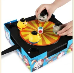 The Decor Haven Babyspielzeug-Mini Angry Hamster Fight Game - Lustiges Familienbrettspiel