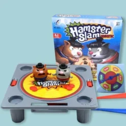 The Decor Haven Babyspielzeug-Mini Angry Hamster Fight Game - Lustiges Familienbrettspiel