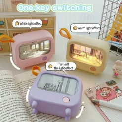 Ember u0026 Ivy Beleuchtung-Mini Art TV Nachtlampe - Dekorativer Wohnakzent