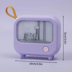 Ember u0026 Ivy Beleuchtung-Mini Art TV Nachtlampe - Dekorativer Wohnakzent